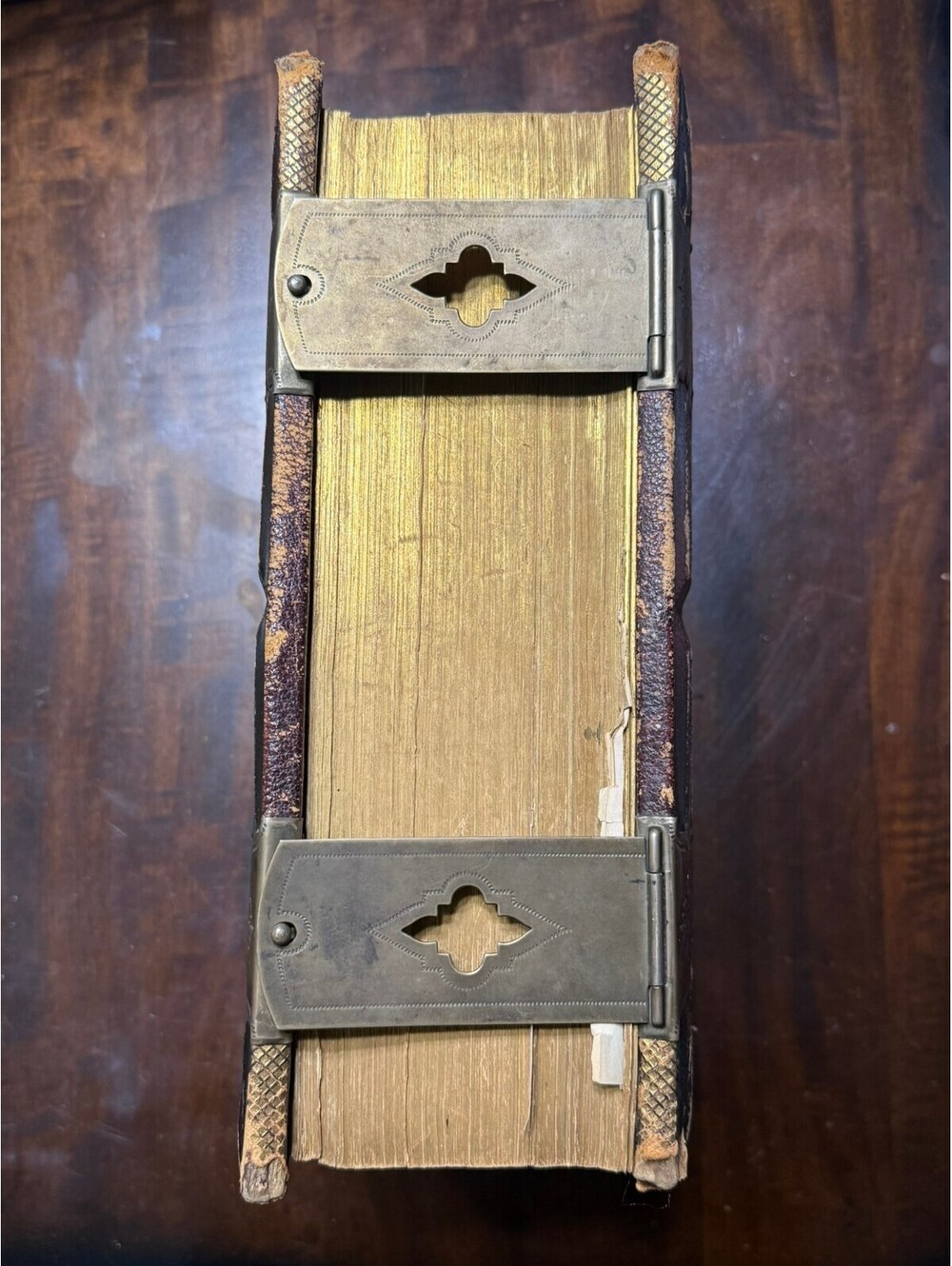 Antique 1880s Holy Bible | Damage | BEAUTIFUL BIBLE - Picture 3 of 11